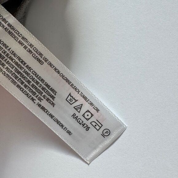 Free People Gray Sleeveless Bodysuit Size Small NWOT - Picture 6 of 6